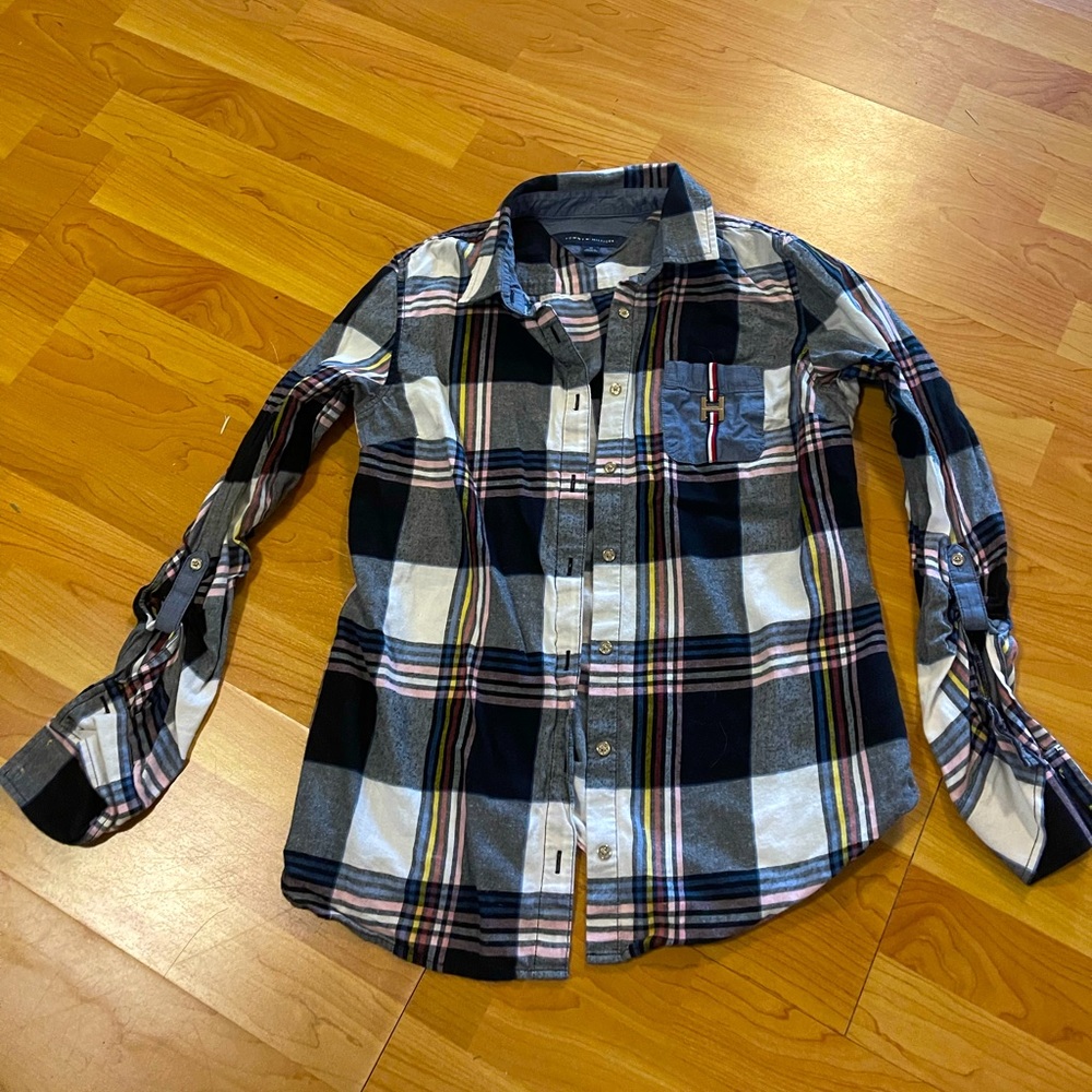 Tommy Hilfiger Plaid Long Sleeve